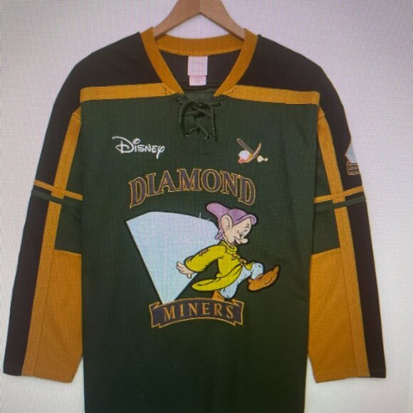 Disney Snow White and the Seven Dwarfs Diamond Miners Hockey Jersey - Picture 2 of 11